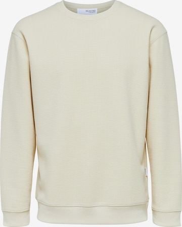 SELECTED HOMME - Sudadera en blanco: frente