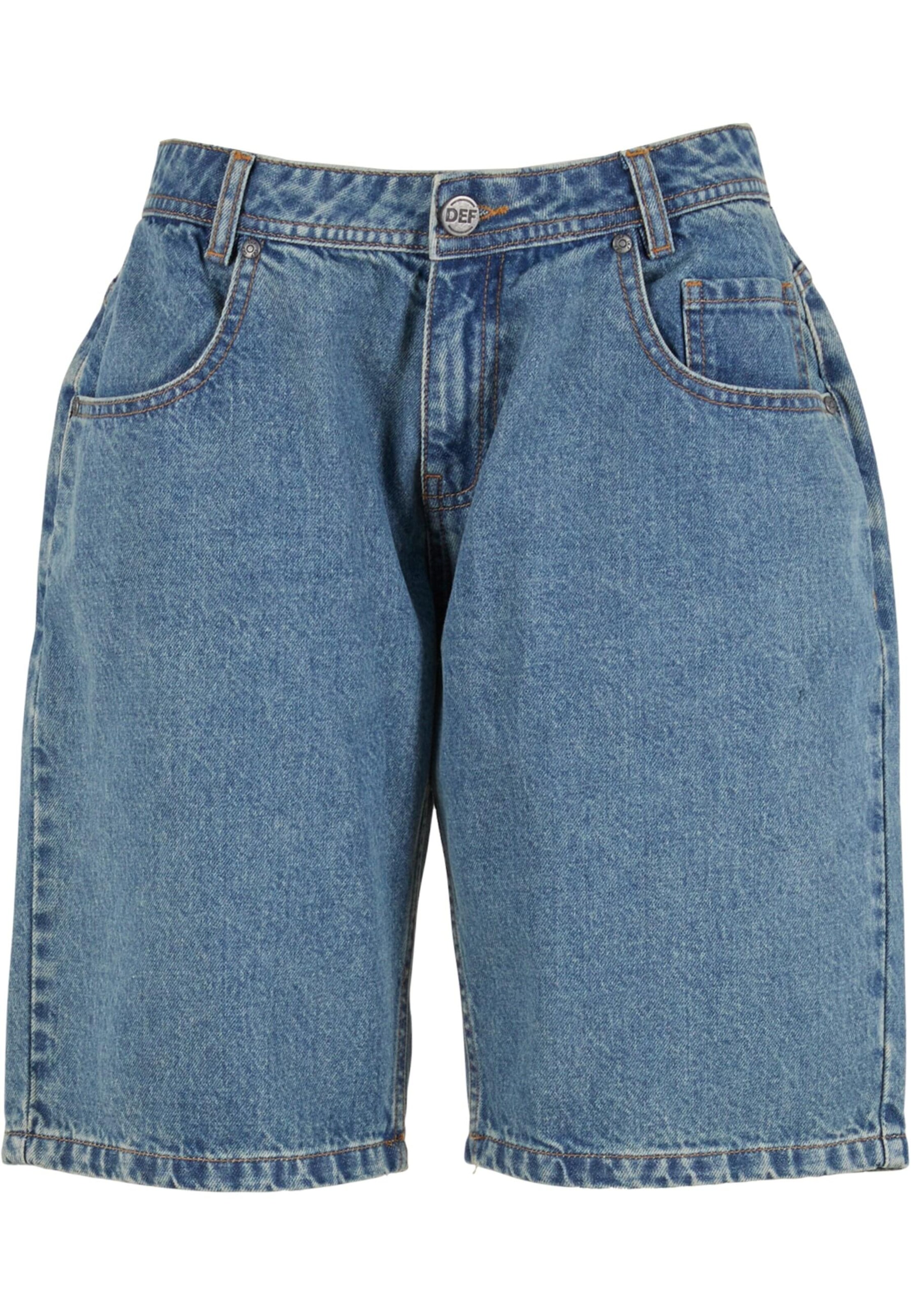 DEF Regular Jeans in Blauw: voorkant