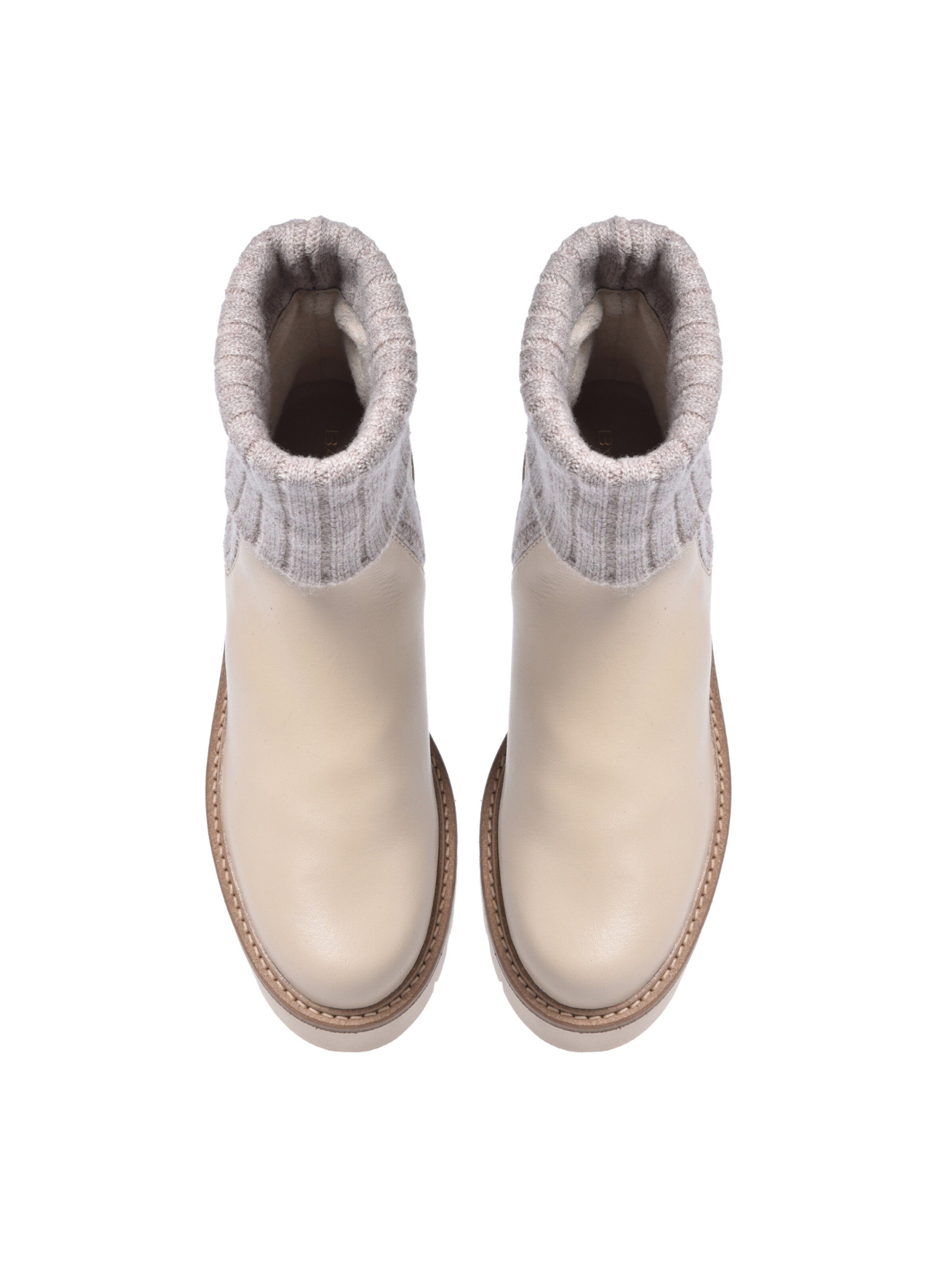 BALDININI Enkellaarsje in Beige