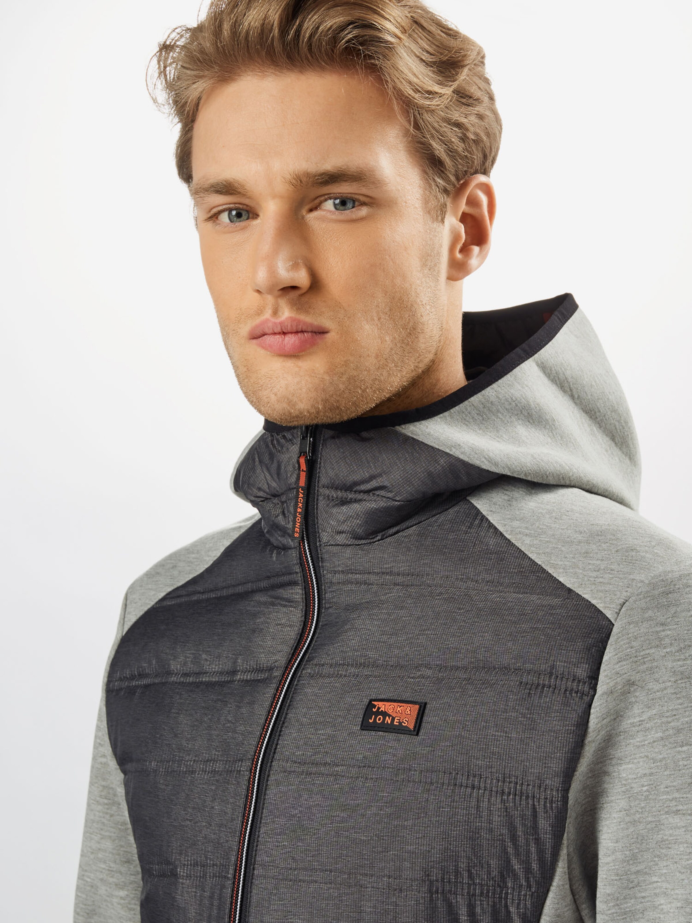 Männer Jacken JACK & JONES Jacke 'Toby' in Graphit, Hellgrau - XF92890 Männer Jacken JACK & JONES Jacke 'Toby' in Graphit, Hellgrau - XF92890