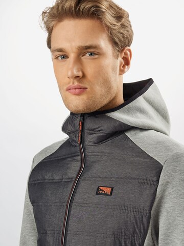 Veste mi-saison 'Toby' JACK & JONES en gris