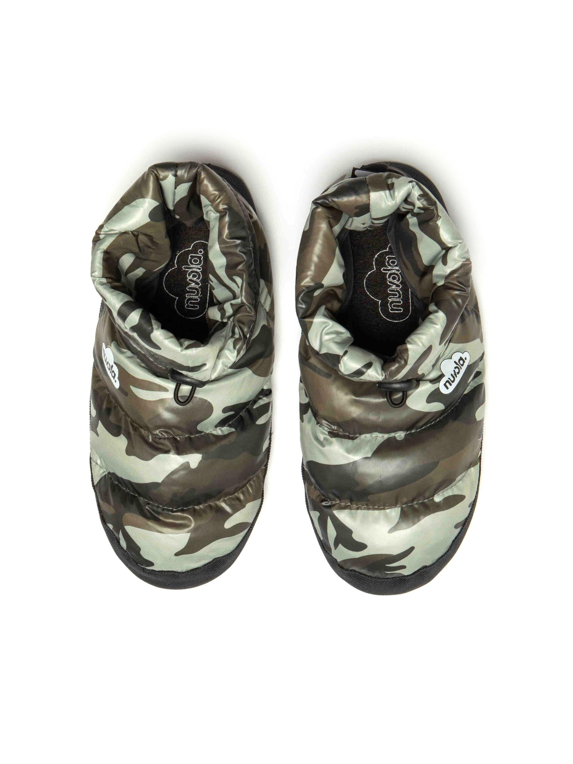 Nuvola. Slipper 'Boot New Camouflage' in Green