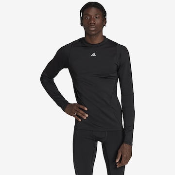 ADIDAS PERFORMANCE Performance shirt 'Techfit Cold.Rdy ' in Black: front