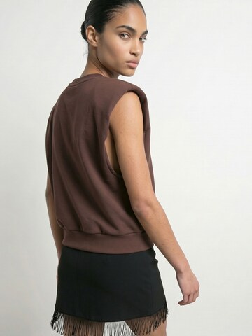 HYPEDROP Sweatshirt 'HDIsolde' in Brown
