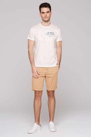 CMPD Regular Chino Pants in Beige