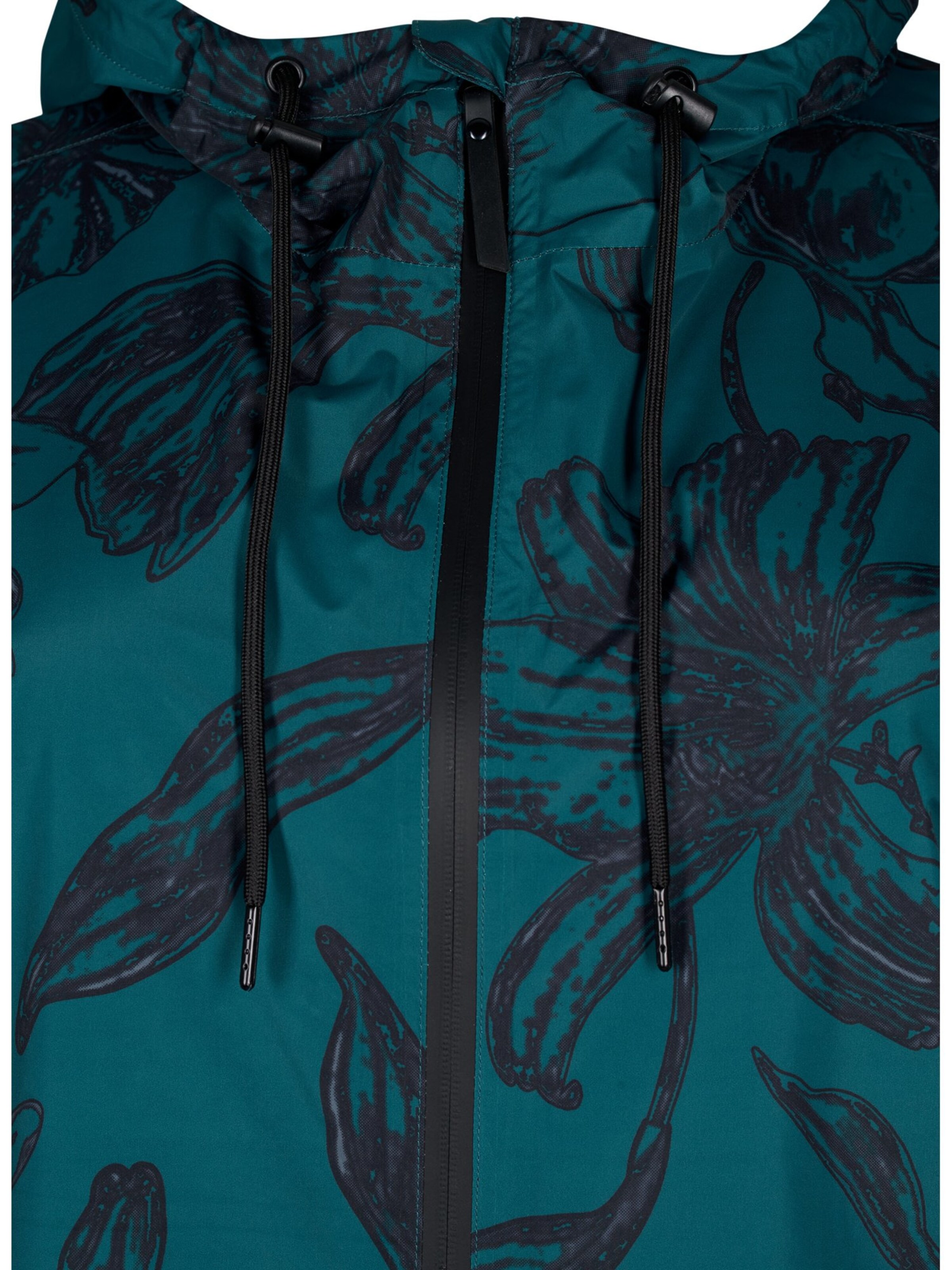 Zizzi Funktionsjacke 'Klara' in Grün