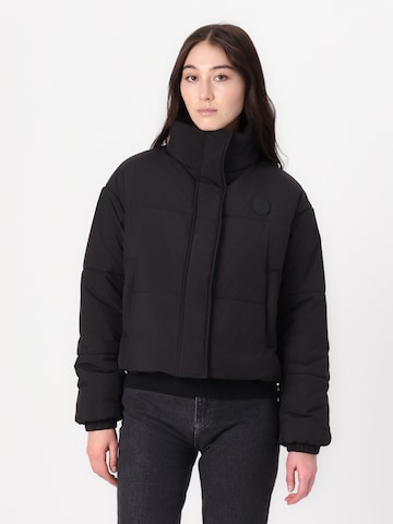 HUGO Prechodná bunda 'Faren-1_B' - Čierna: predná strana