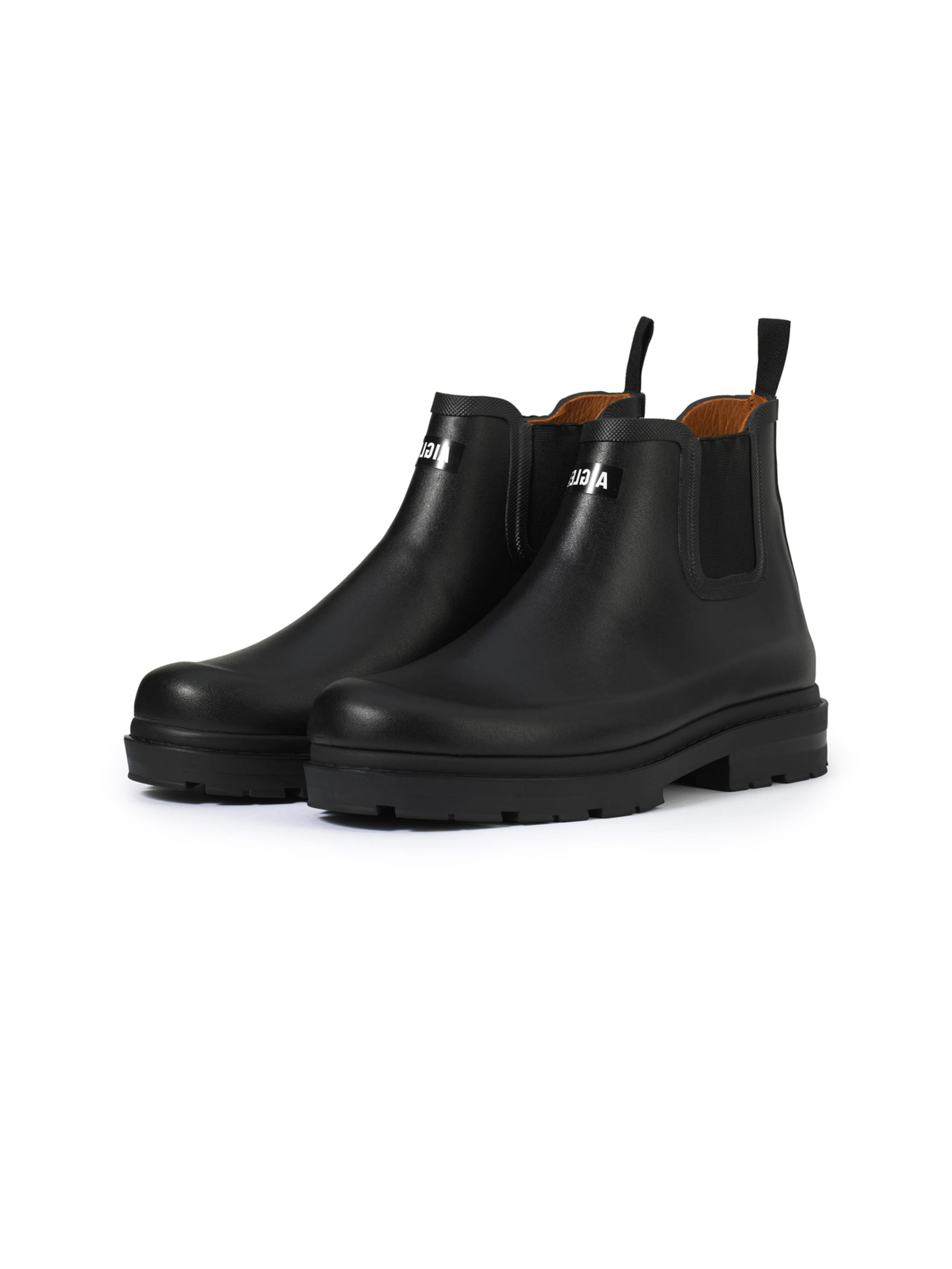 AIGLE Botki Chelsea 'Rain Lt' w kolorze czarny