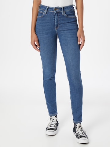 Lee Skinny Jeans 'FOREVER' in Blue: front