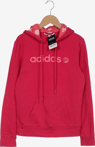 ADIDAS NEO Sweatshirt & Zip-Up Hoodie in XS in Pink: front