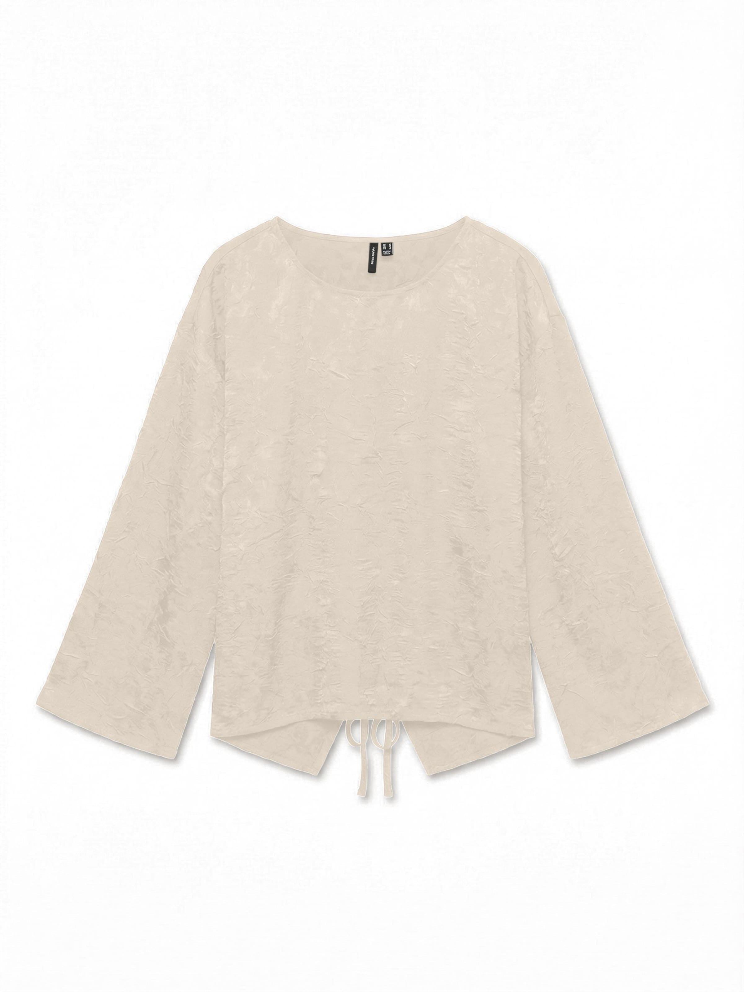 Camicia da donna 'NATALIE' di VERO MODA in beige: frontale