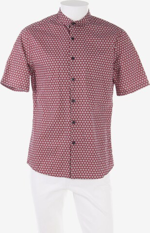topman Button Up Shirt in M in Red: front