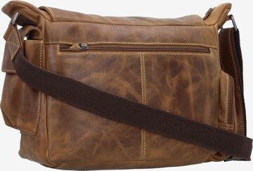 GREENBURRY Messenger 'Cafe Racer ' in Brown