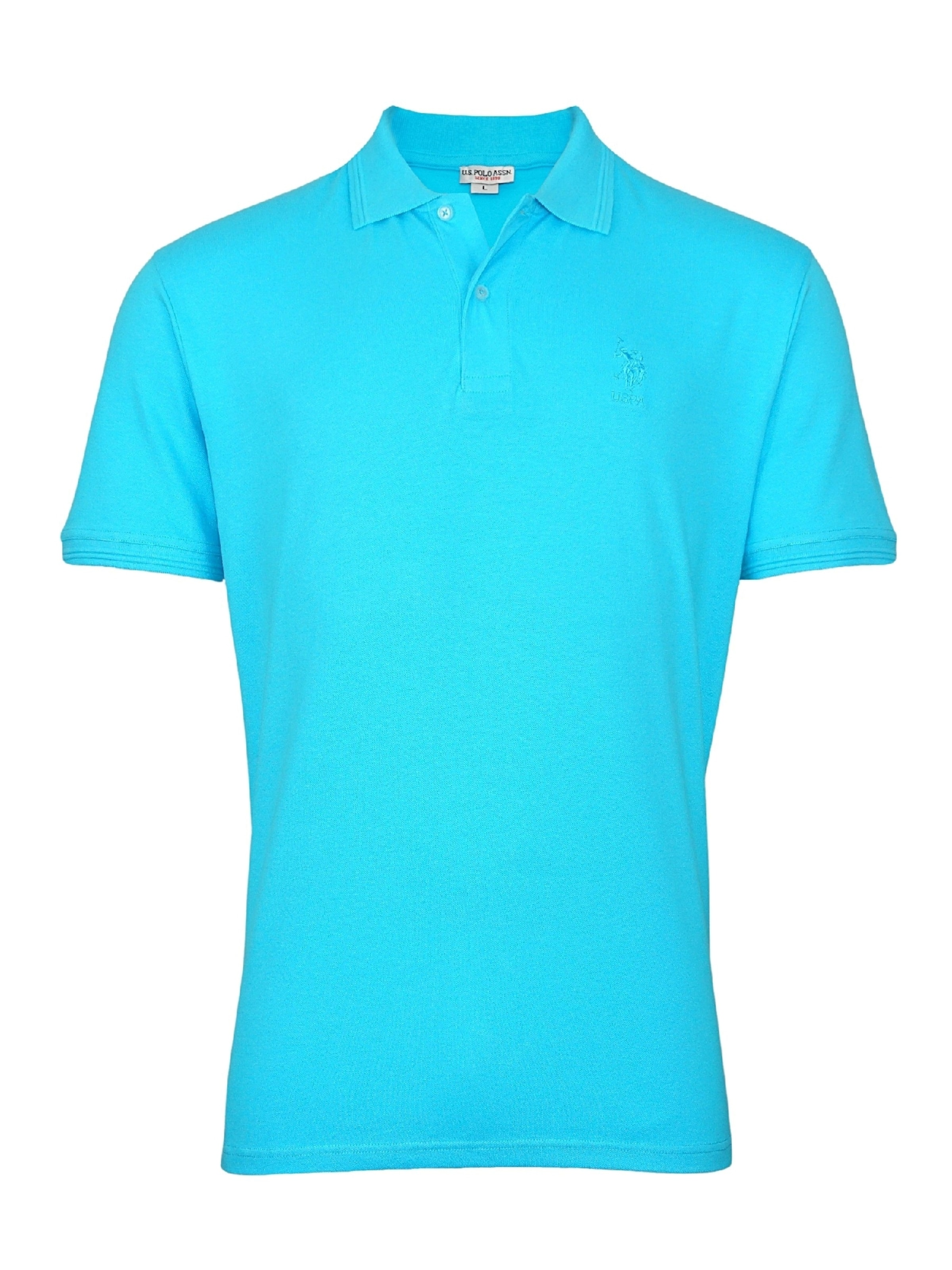T-Shirt 'Axel' U.S. POLO ASSN. en bleu : devant
