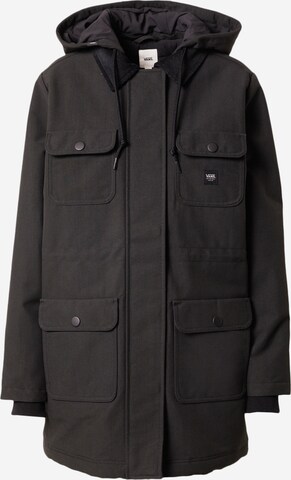 VANS Between-Seasons Coat in Black: front