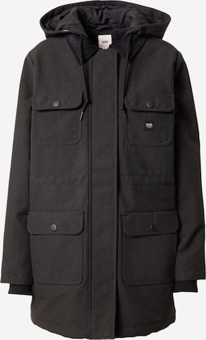 VANS Between-Seasons Coat in Black: front