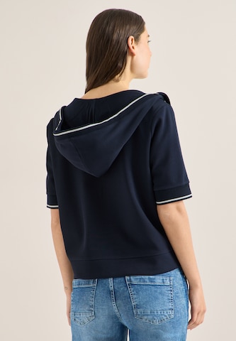 CECIL Sweatjacke in Blau
