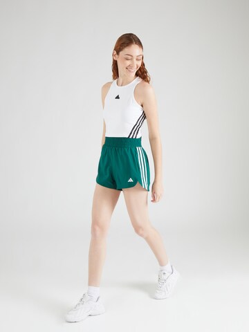 ADIDAS PERFORMANCE Loosefit Παντελόνι φόρμας 'PACER' σε πράσινο