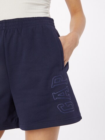 Regular Pantalon GAP en bleu