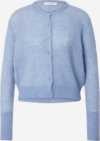 Cardigan 'ZAKDAY' AMERICAN VINTAGE en bleu : devant