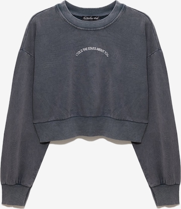 No Matter What Sweatshirt in Grau: Vorderseite