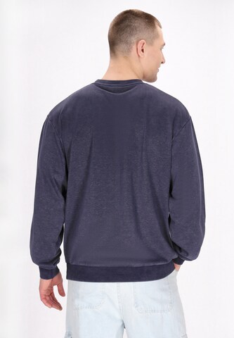 MO Sweatshirt 'Back To School' in Blue