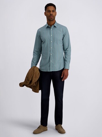 PIERRE CARDIN Regular Fit Hemd im Modern Fit in Blau