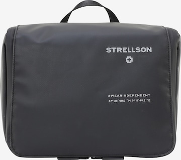 STRELLSON Toiletry Bag 'Benny' in Black: front