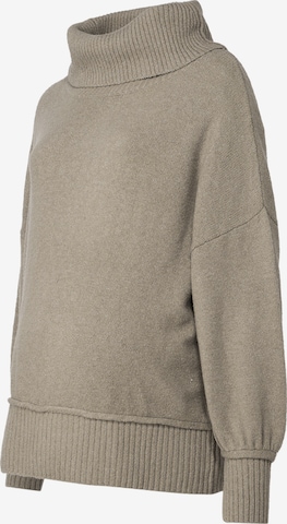 pilka Only Maternity Megztinis 'OLMHAZEL': priekis