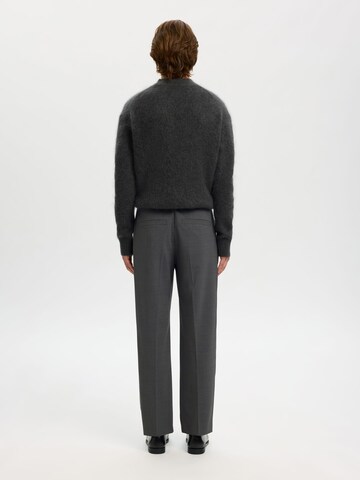 SELECTED Loosefit Hose in Grau