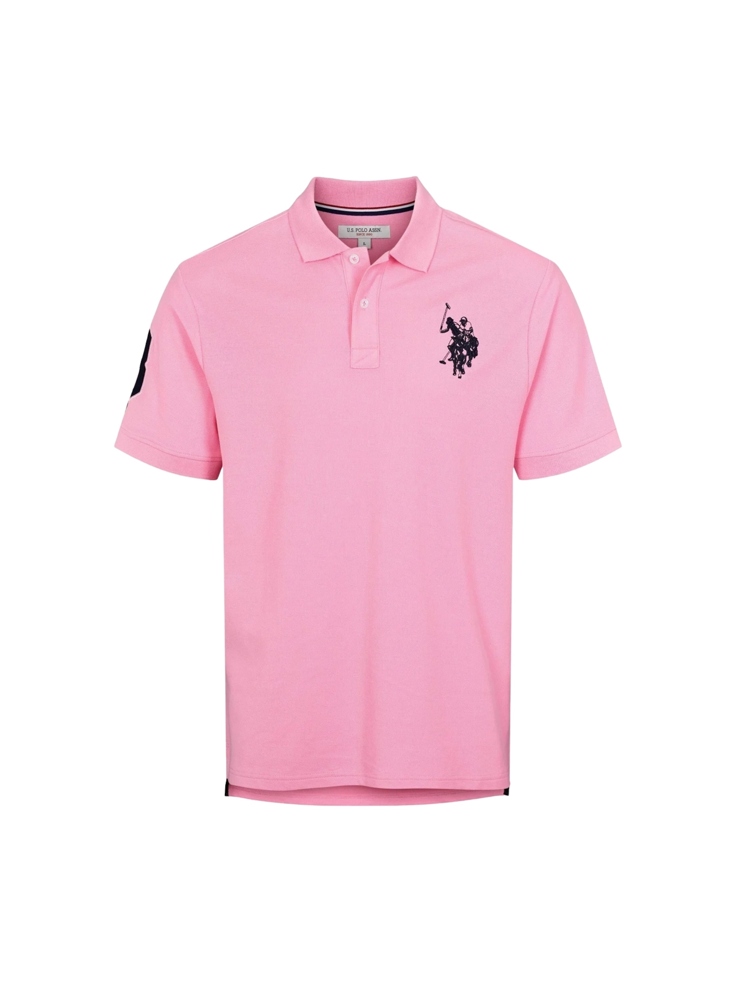 U.S. POLO ASSN. Poloshirt 'Alfredo' in Pink: Vorderseite