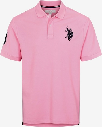 U.S. POLO ASSN. Poloshirt 'Alfredo' in Pink: Vorderseite