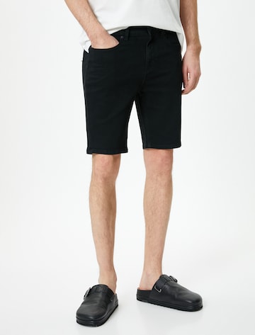 Koton Regular Broek in Zwart: voorkant