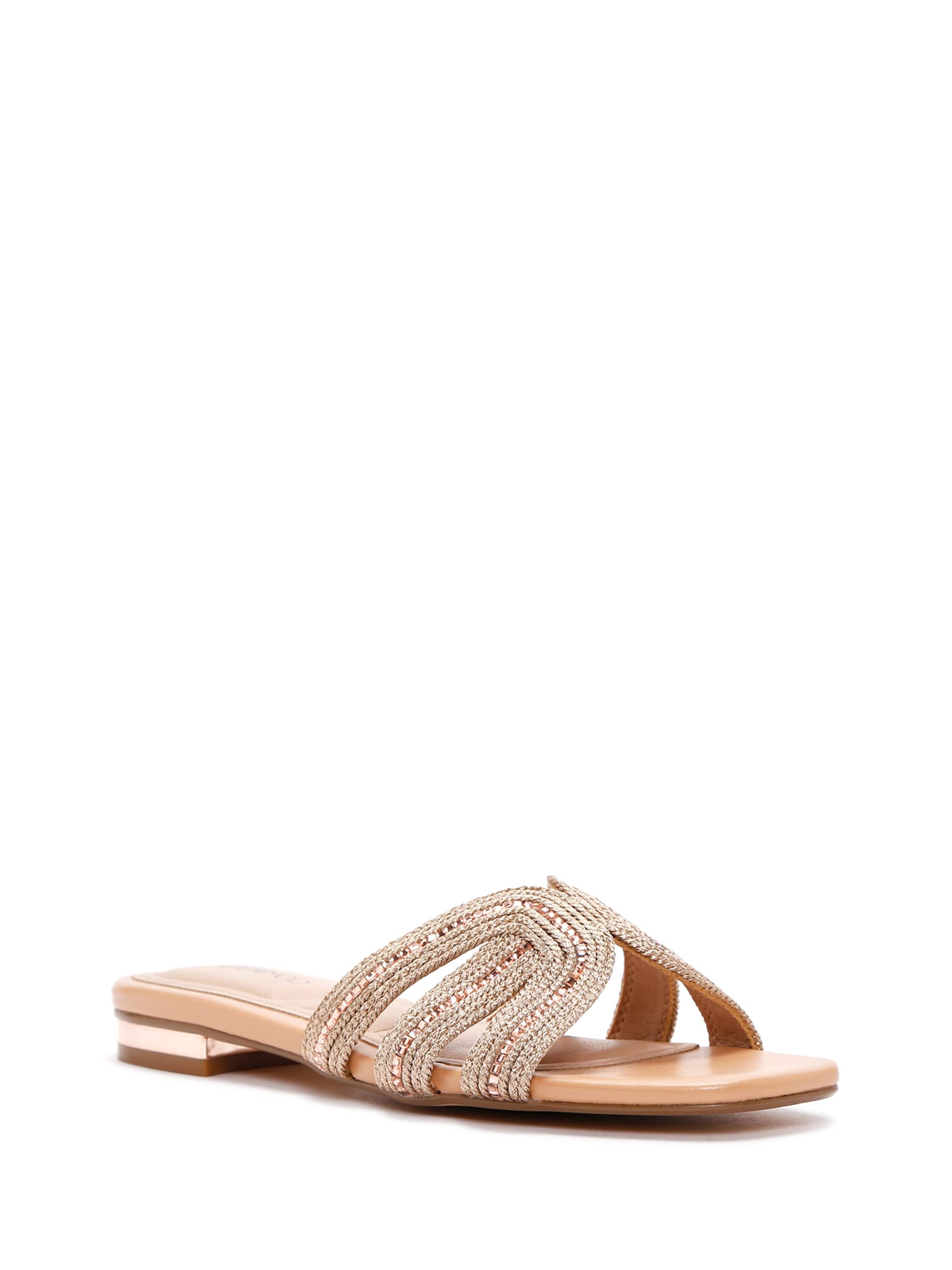 Derimod Sandale in Beige: Vorderseite