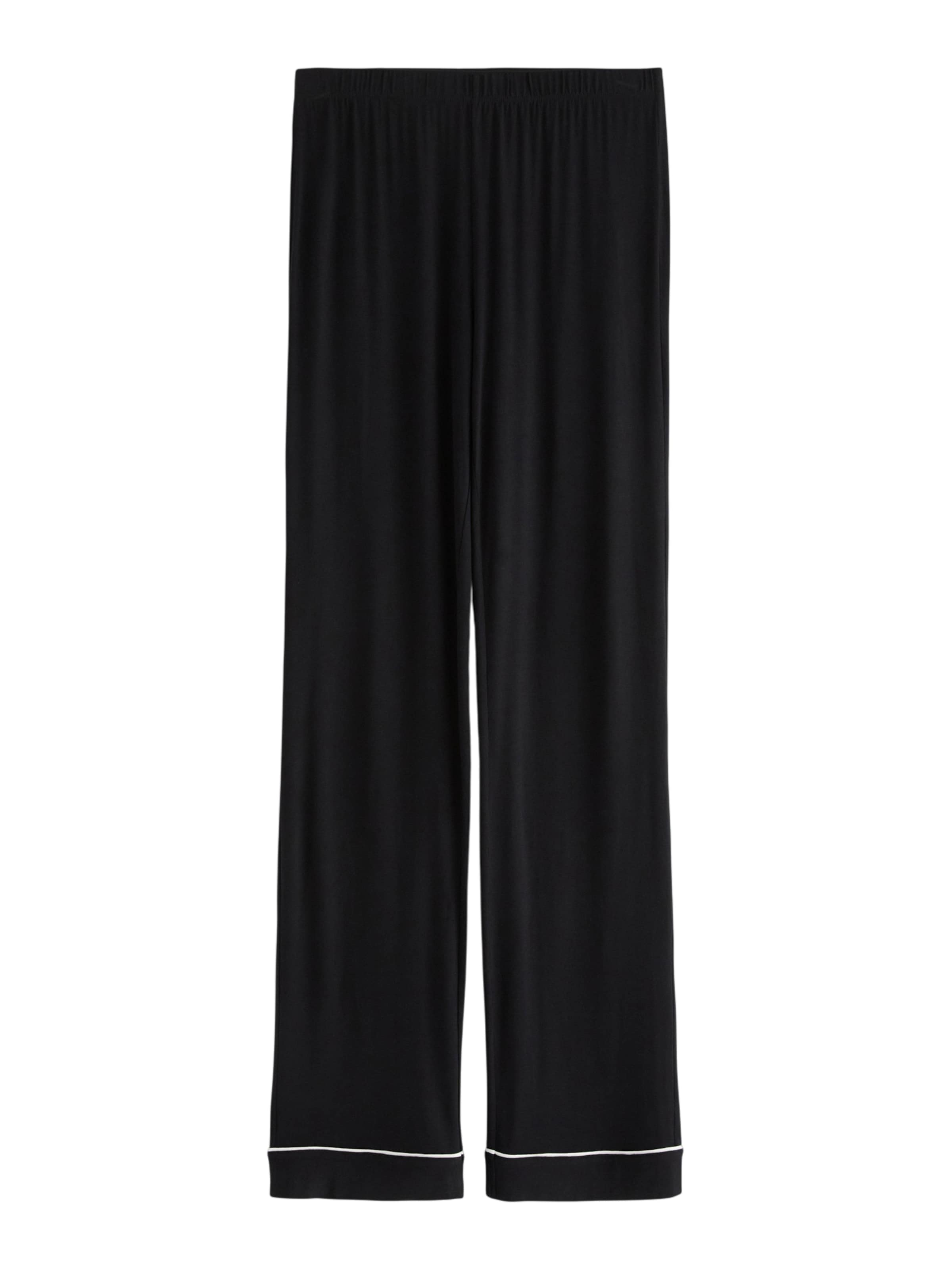 Lindex Pyžamové nohavice - Čierna: predná strana