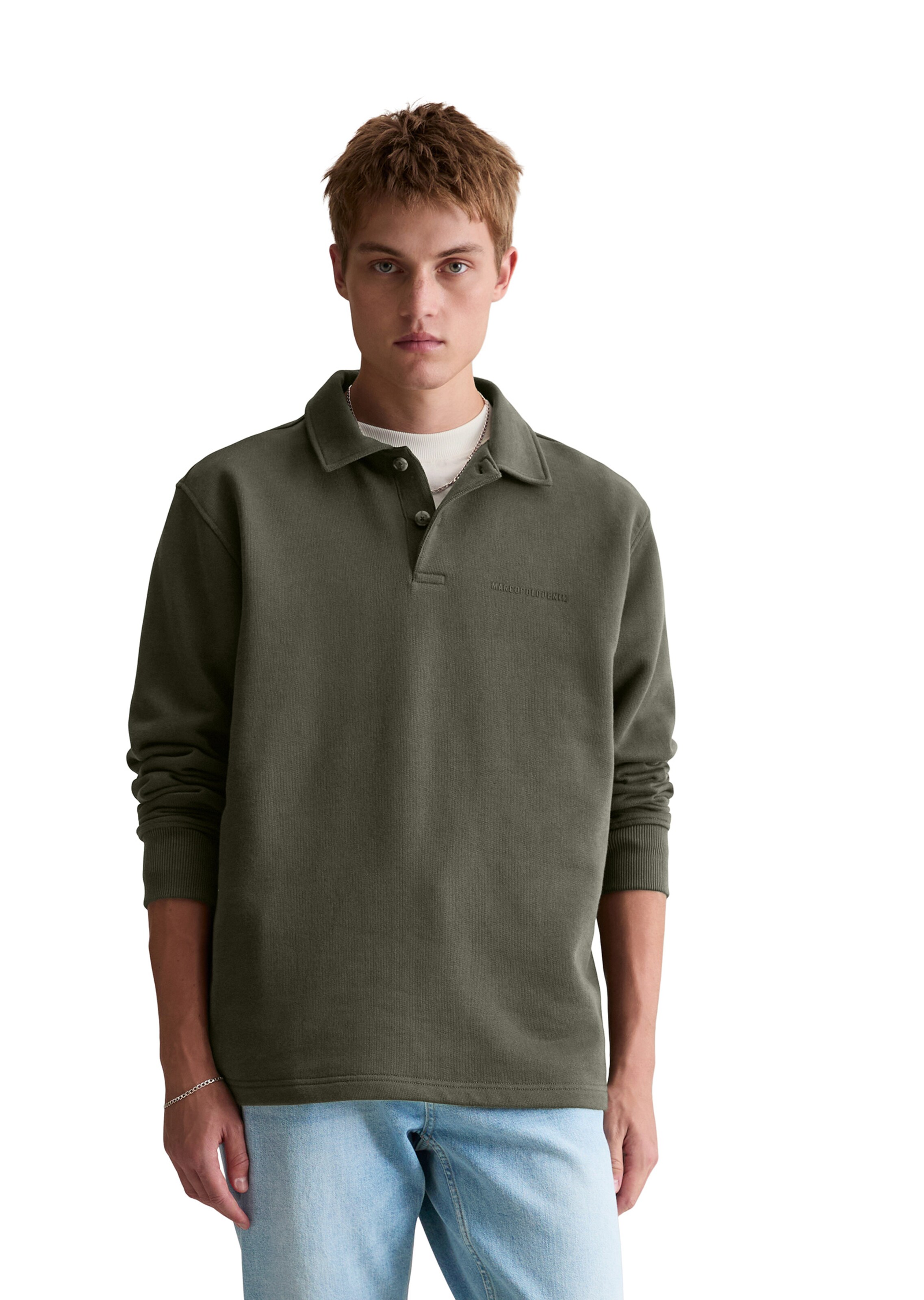 Marc O'Polo DENIM Sweatshirt in Black: front