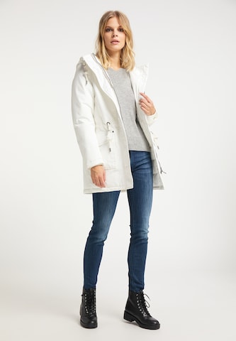 DreiMaster Vintage Winterjas in Wit