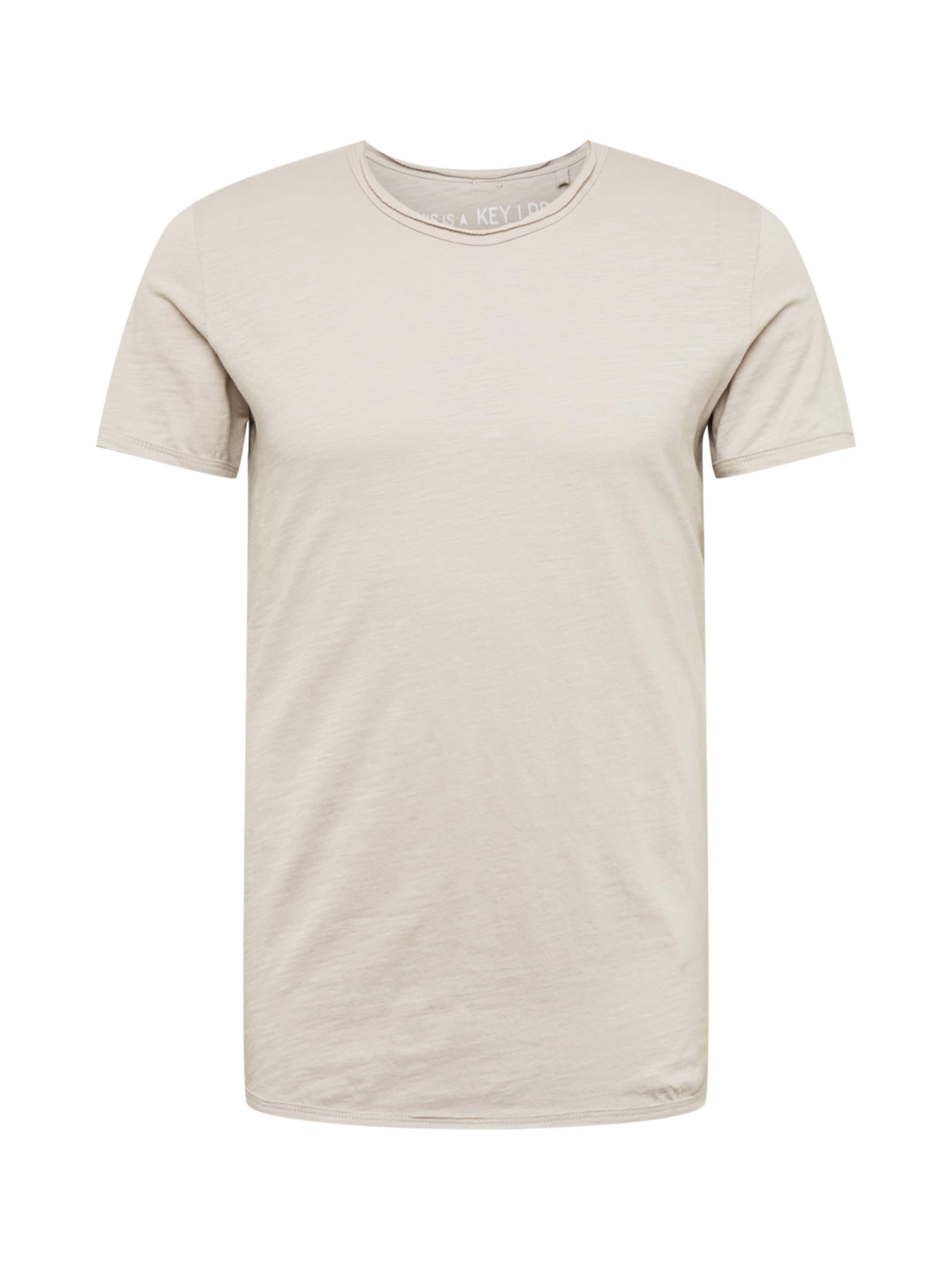 Key Largo Футболка 'Bread' в Серый: спереди