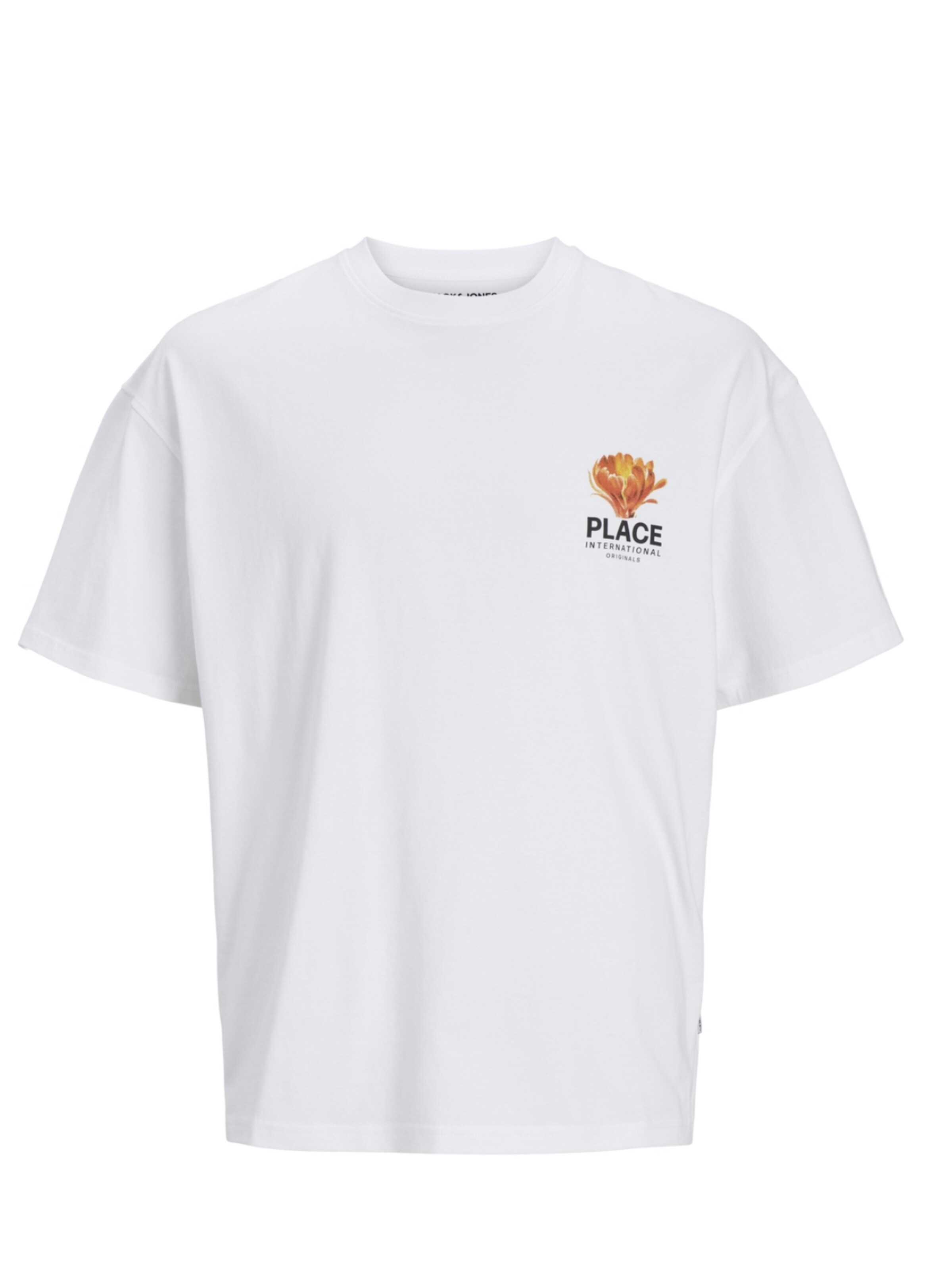 JACK & JONES Shirt in L in de kleur Wit, Productweergave