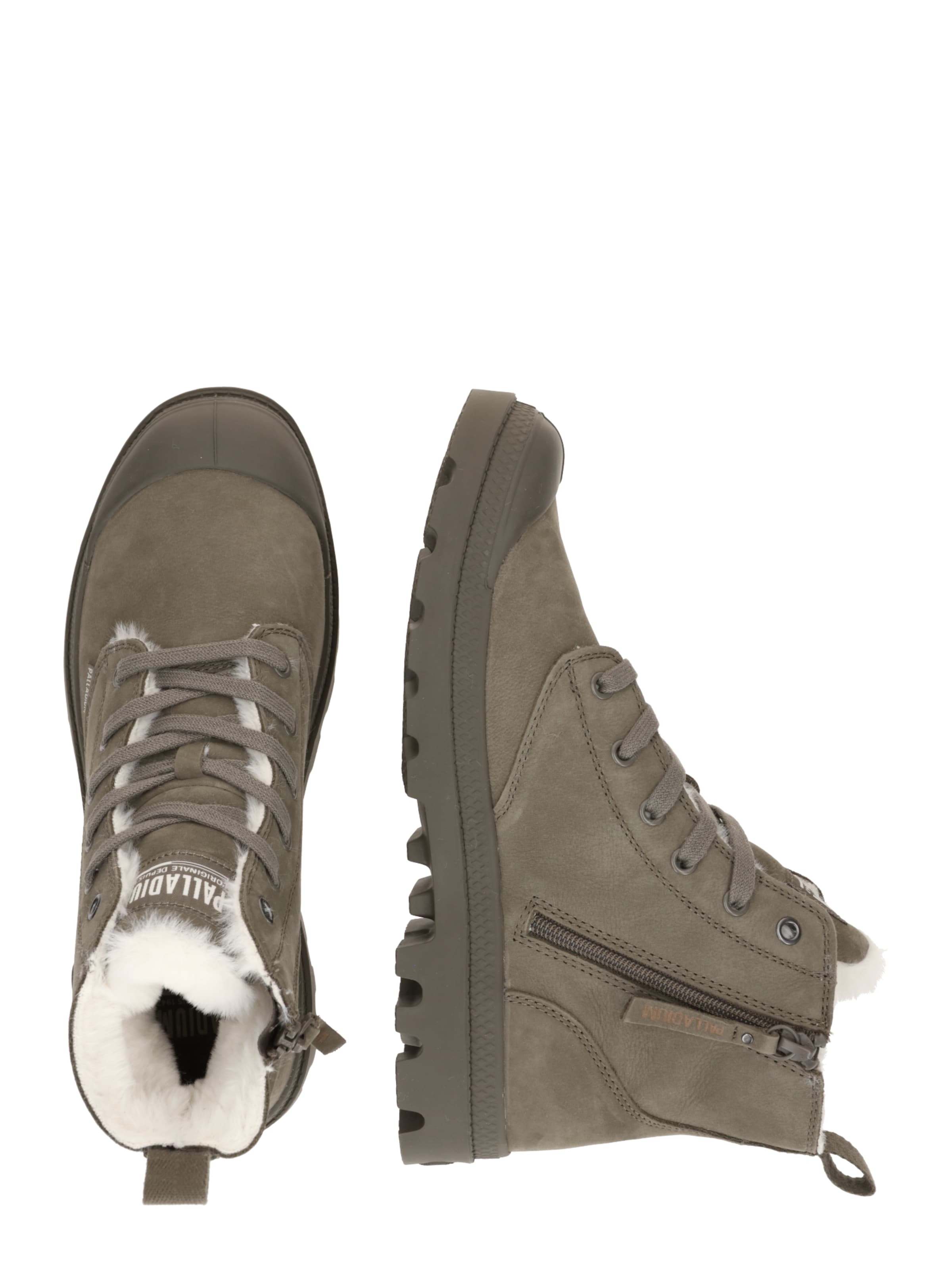 Palladium Šněrovací boty 'Pampa' – hnědá