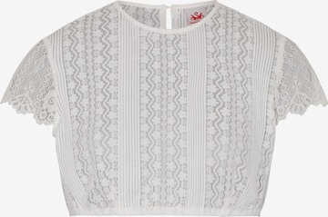 SPIETH & WENSKY Traditional Blouse 'Ashley' in White: front