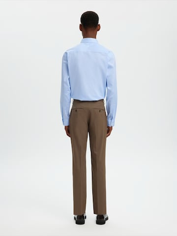 SELECTED Regular fit Бизнес риза в синьо