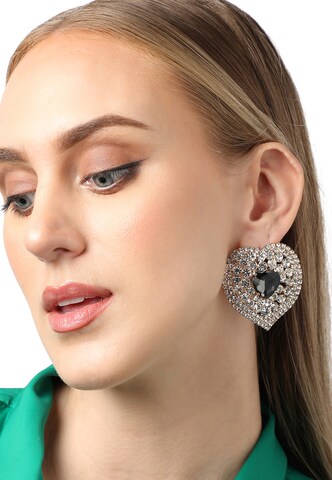 SOHI Uhani | črna barva: sprednja stran