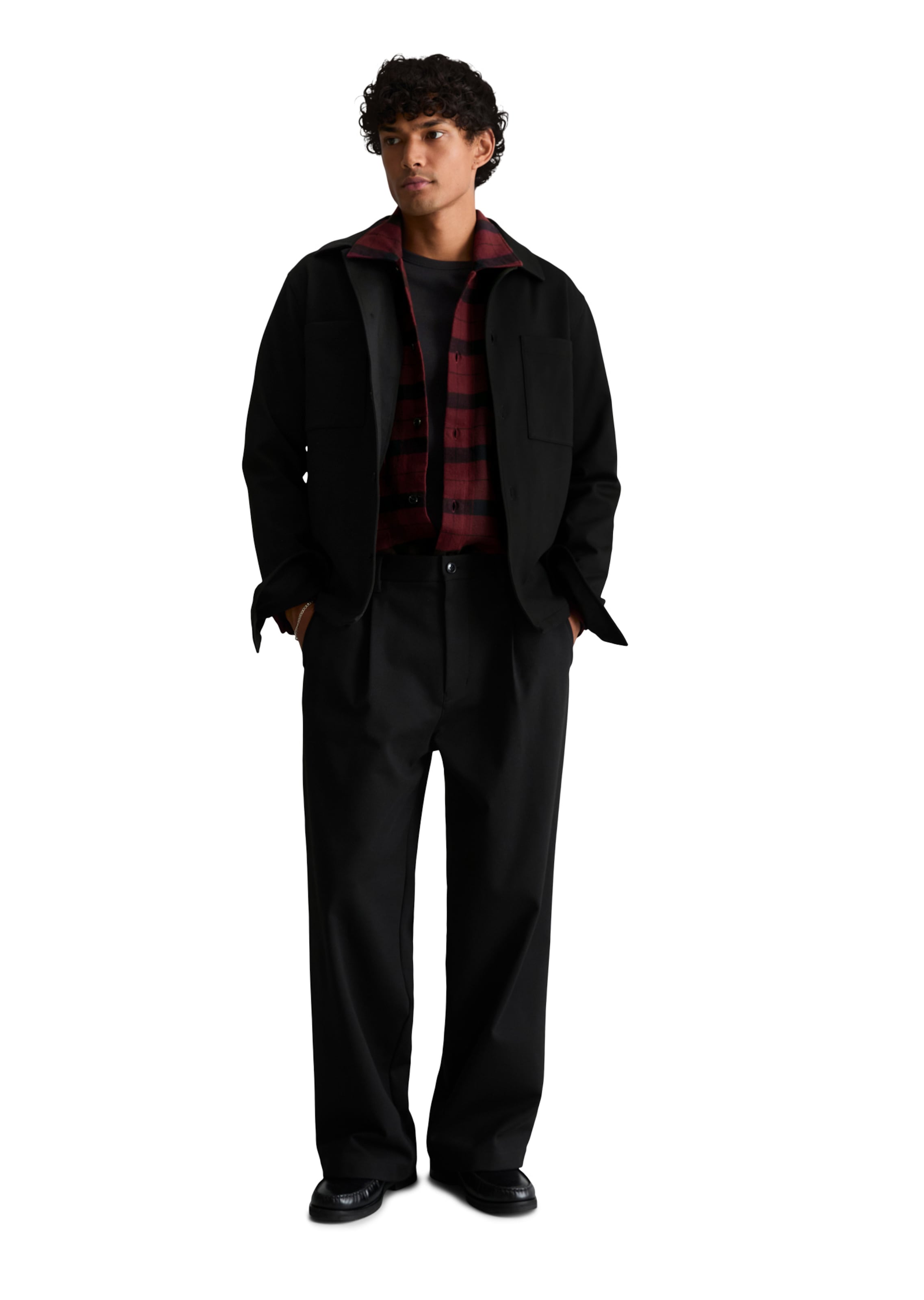 Marc O'Polo DENIM Between-Season Jacket in Black: front
