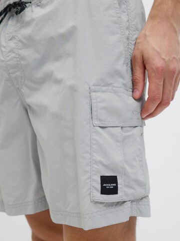 Shorts de bain 'JPSTNaxos' JACK & JONES en gris