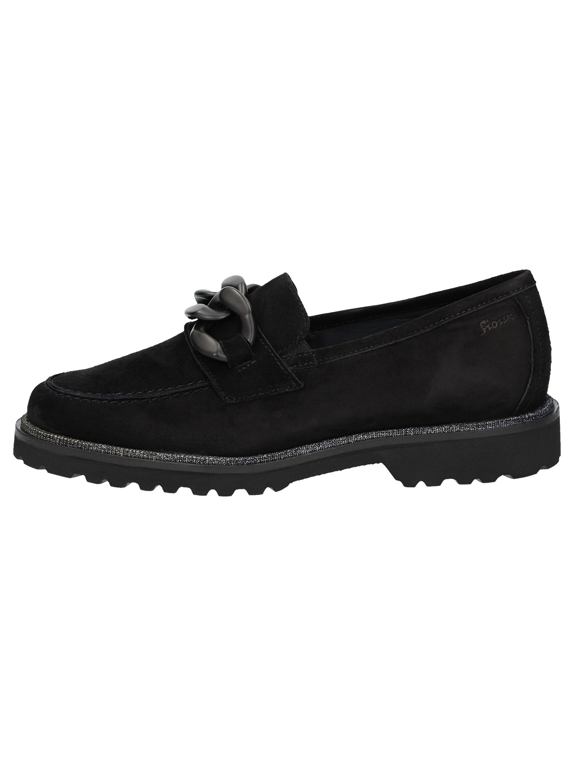 SIOUX Slipper 'Meredith-744' in Schwarz