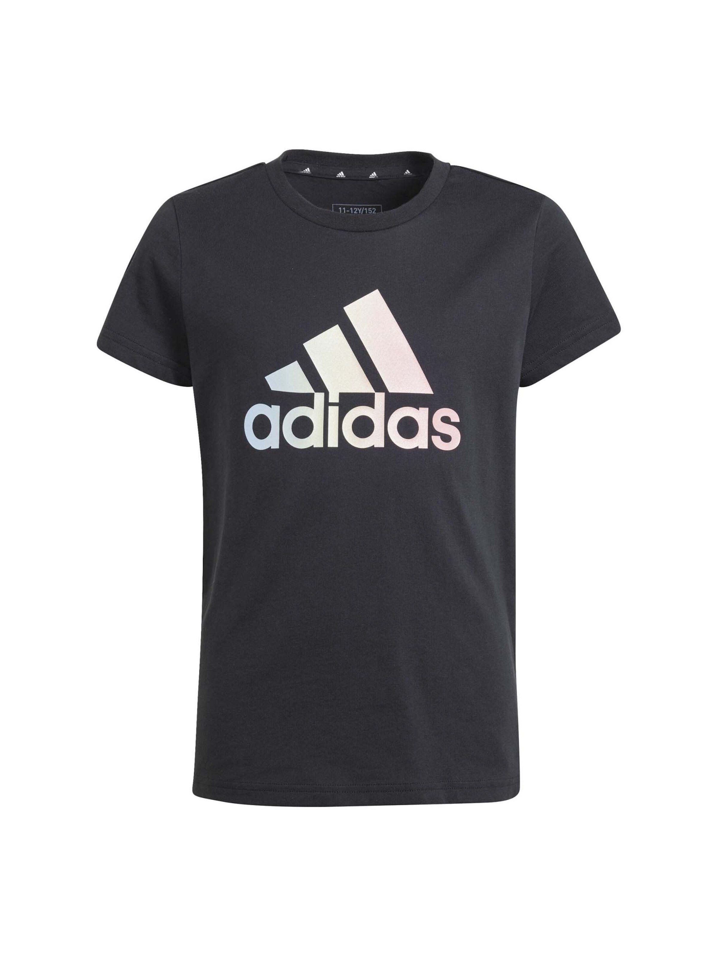 T-Shirt ADIDAS SPORTSWEAR en noir : devant
