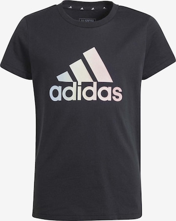 T-Shirt ADIDAS SPORTSWEAR en noir : devant