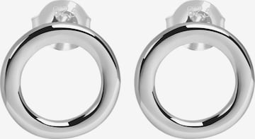 Akzent Earrings '"Charlotte" aus 925 Sterlingsilber, rhodiniert, langlebig' in Silver: front