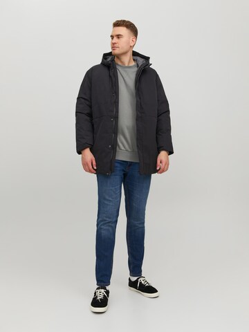 Jack & Jones Plus Jacke 'Blatiger' in Schwarz